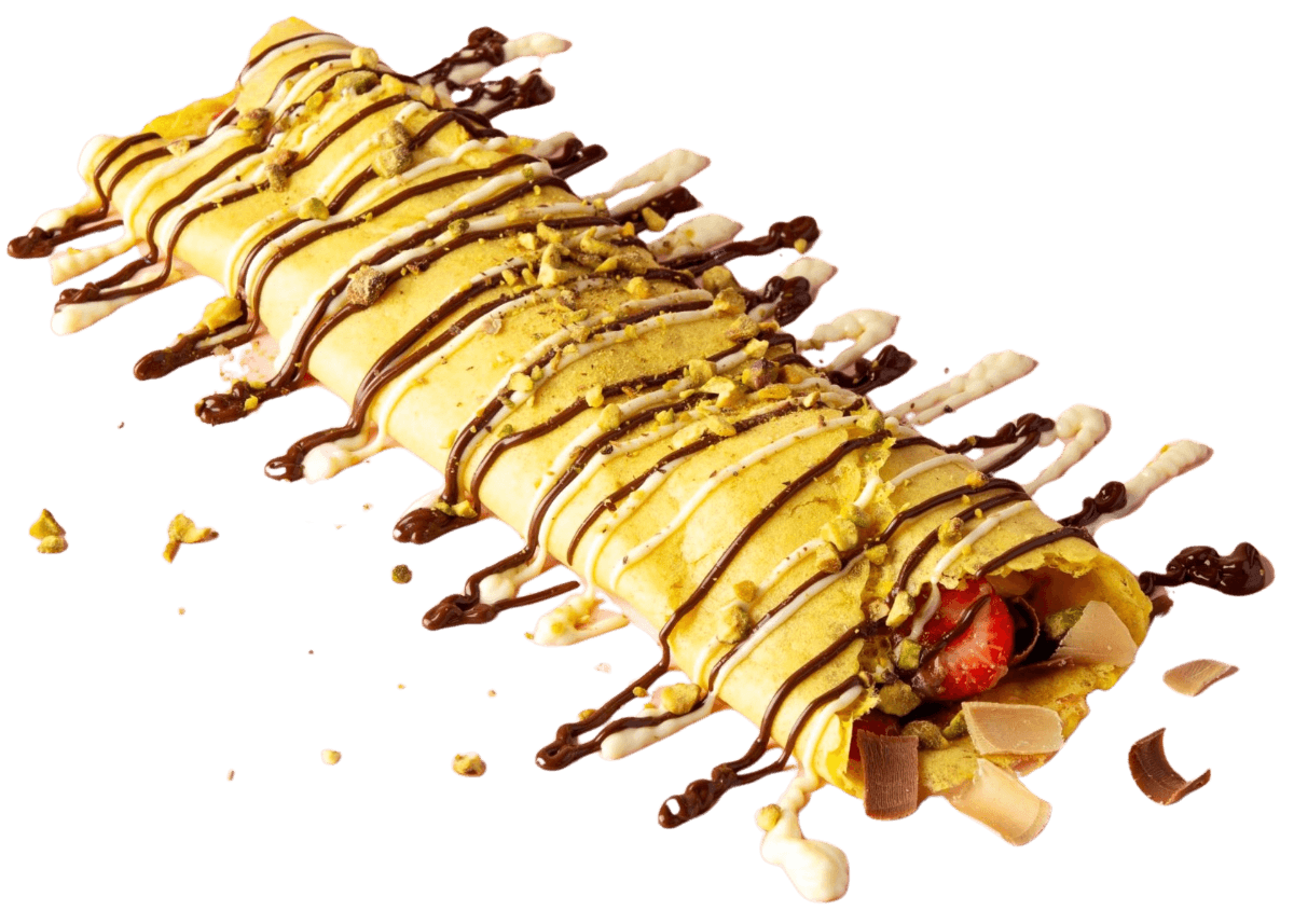 Chocolate Doner with Fresh Crepe
